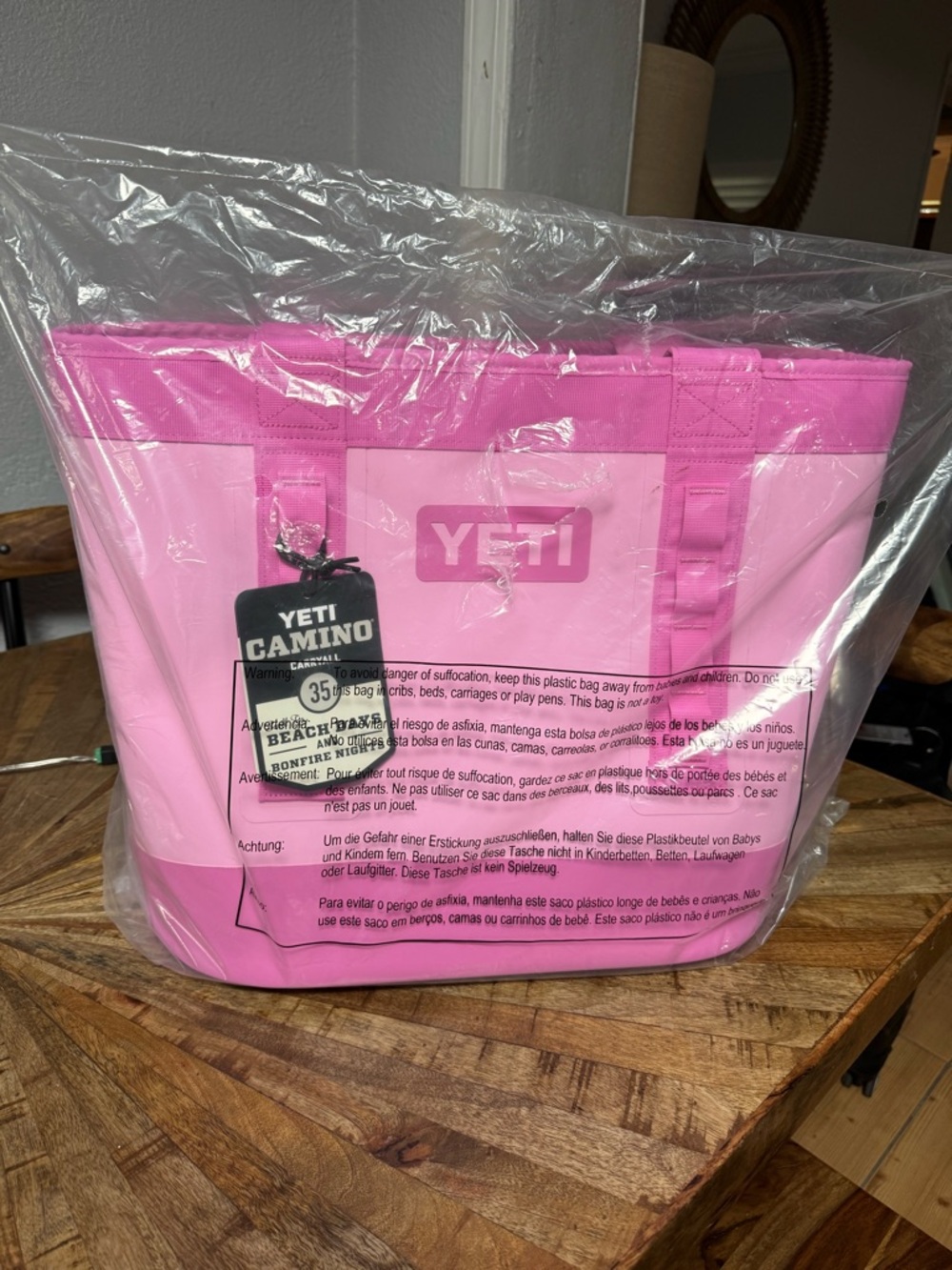 Yeti Pink Camino Soft Cooler Tote